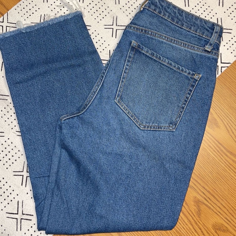 Straight Leg “Mom Jeans”